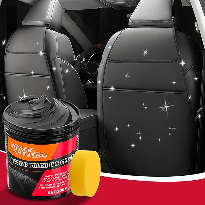 Car Trim Restorer – Dashboard Renewal Paste, Automotive Detailing Supplies | Coating Repair, Long Lasting Shine Protection Metal Plating Parts Minor Scratch Removal Vehicles Headlights Care