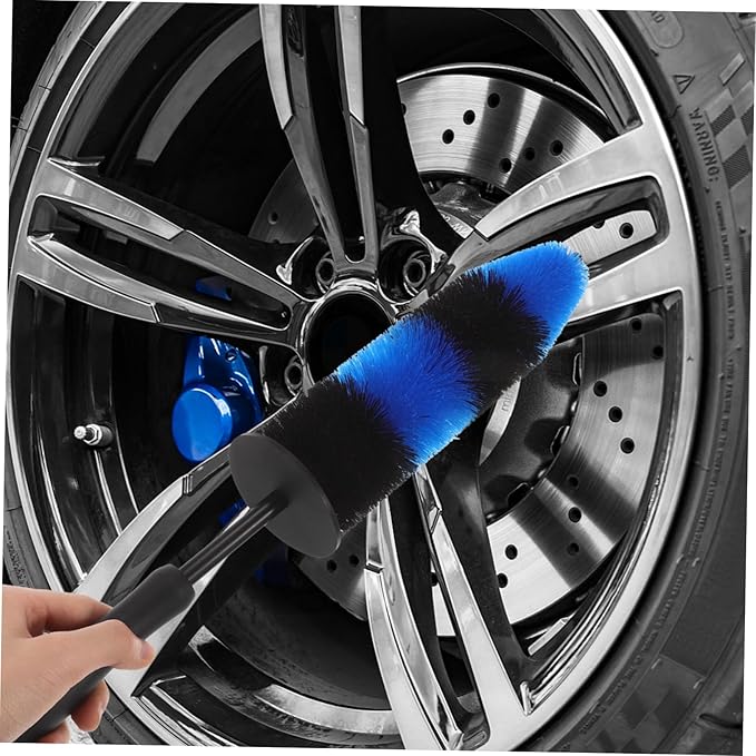 LIFKOME 25pcs Car Detailing Brushes Set Car Cleaning Kit Carrying for Including Tire Brushes Vent Wheel Cleaners Versatile Wash Tools