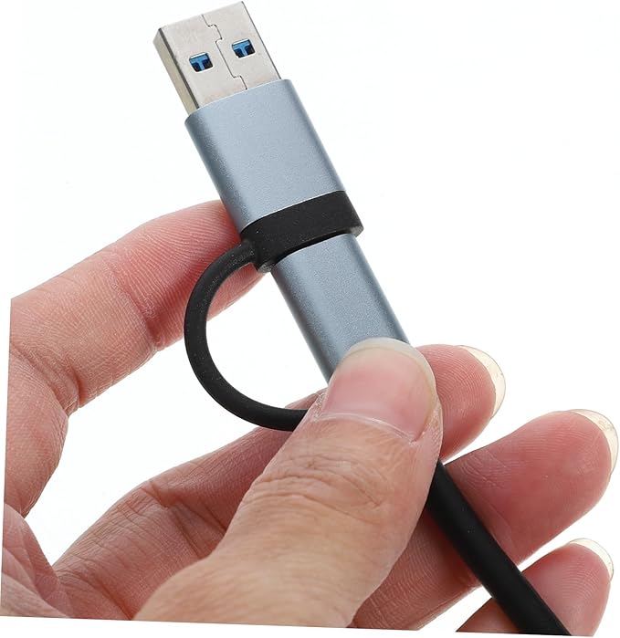 SHOWERORO Type Multi Port USB Hub Splitter Expander for Laptop and Devices High Speed Data Transfer Compact Design for Easy Portability