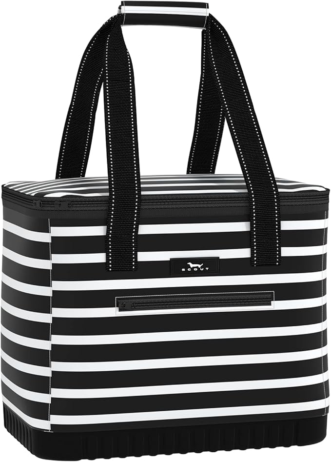 SCOUT The Stiff One - Large, Soft, Lightweight, Insulated Cooler with Hard Bottom, Beach, Family, Travel, Picnic Cooler