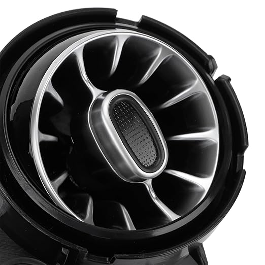 Rear LED Turbine Air Vent Kit, 64 Color Ambient Lighting, Ideal Cooling System Upgrade Replacement, 2019 2021 GLC C Class X253 W205 Fit