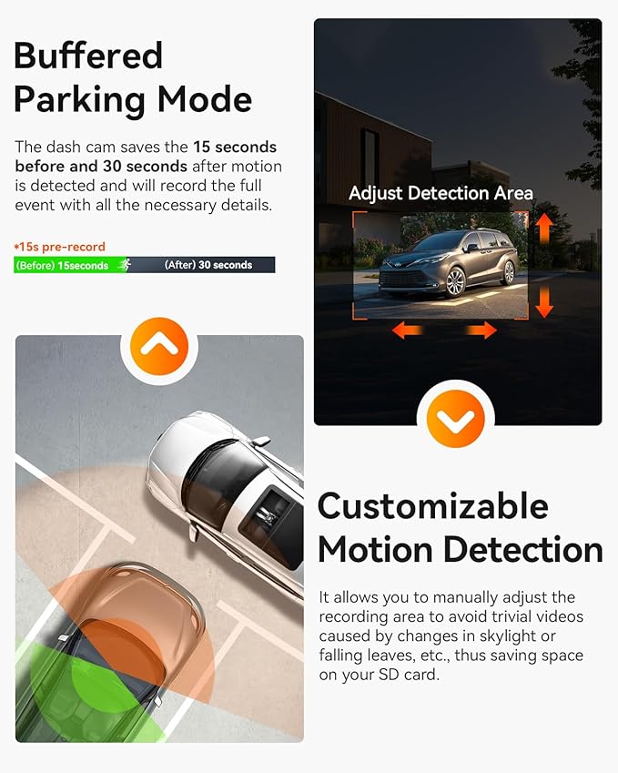 Vantrue N2X 2.7K Dash Cam Front and Inside, 5G WiFi Dual Dash Camera for Car with HDR IR Night Vision, STARVIS 2, GPS, 2.5K/60FPS, G-Sensor, 24/7 Parking Mode, Voice Control (Renewed)