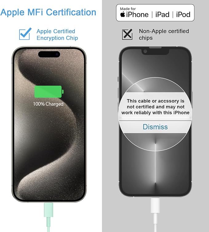 iPhone 17 16 15 Charger Fast Charging 2+2Pack 20W USB C Wall Charger with 6FT Fast Charging Cable Compatible with iPhone 17/17 Air/17 Pro/17 Pro Max/iPhone 16/15 Series, iPad Pro/AirPods - Green