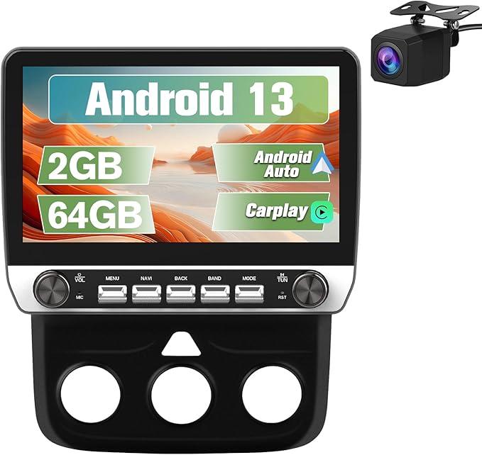 Car Radio Stereo Upgrade for Dodge RAM 1500/2500/3500 2013-2018 X (9.9“)