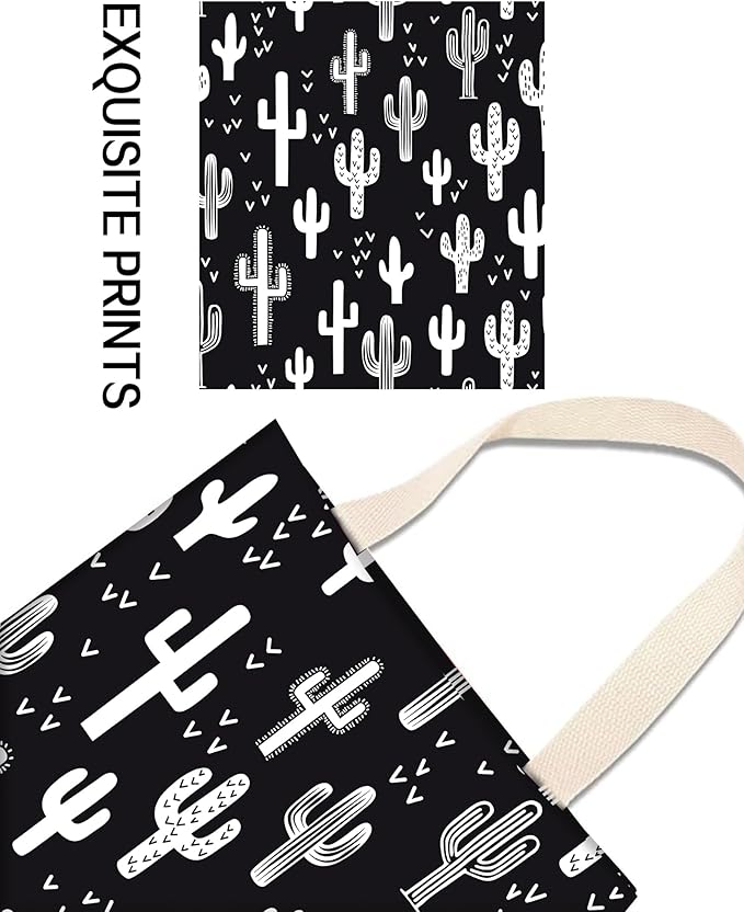 Car Garbage Can, Hanging Car Trash Can Bag for Cute Car Back Seat Organizer, Abstract Fun Cactus
