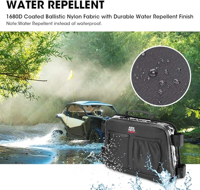 KEMIMOTO X3 Overhead Roof Storage Bag Compatible with 2017-2025 Can Am Maverick X3 Max RS DS Turbo R 715004275