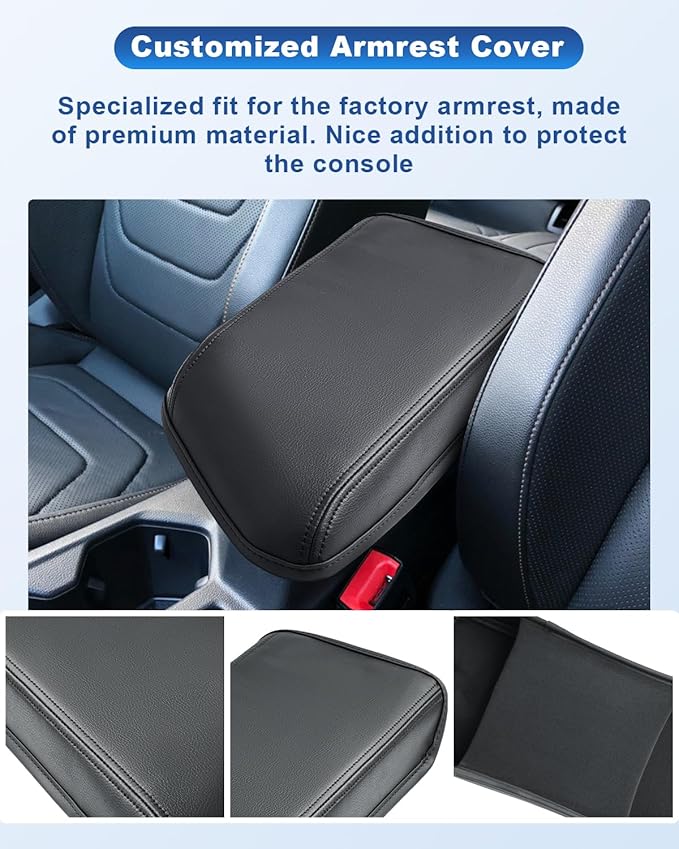 CDEFG Compatible with 2024 VW 2025 Volkswagen Jetta Console Cover for 2020 2021 2022 2023 2024 2025 Jetta Accessories Armrest Cover 2024 Jetta Middle Console Cover Armrest Pad Jetta Arm Rest Cushion