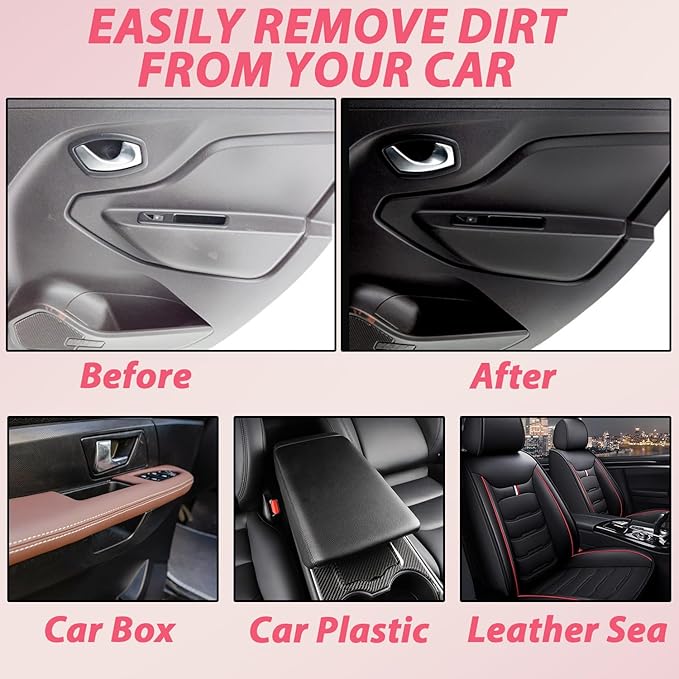 2PCS Polishing Cleaner Car Interior,100ml Polishing Cleaner car Interior,2026 Upgrade Car Interior Cleaner Spray,Total Car Interior Cleaner Rejuvenation,Interior All Purpose Car Cleaner