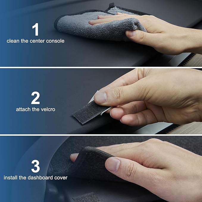Dashboard Dash Cover Mat Carpet Compatible with 2016-2019 2020 Kia Sorento
