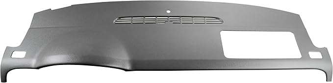 DashSkin Dash Cover Compatible with 2007-2014 Chevy Tahoe Suburban Avalanche & GMC Yukon & Yukon XL Without Dash Speaker in Dark Titanium - Hard Molded Plastic Dashboard Cap