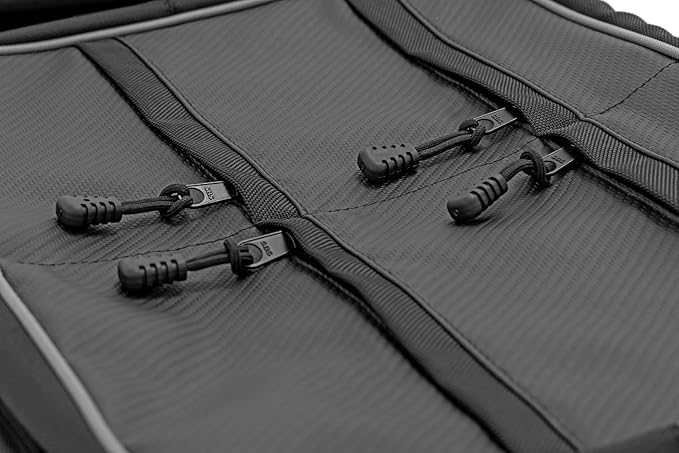 Rough Country Overhead Roof Storage Bag for Polaris RZR & Can-Am Defender MAX – 1680D Water-Resistant UTV Roof Cargo Bag