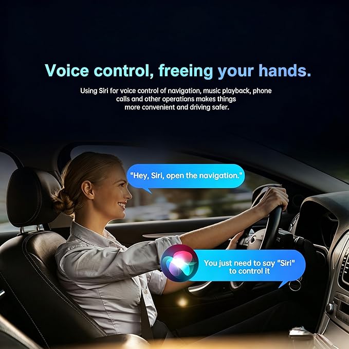CarPlay Adapter for Apple CarPlay & Android Auto & AirPlay, 2026 Upgrade Plug & Play USB Adapter with Type-C Extension Car Play Adapter for Cars with Factory Wired Apple CarPlay, Dual-Band