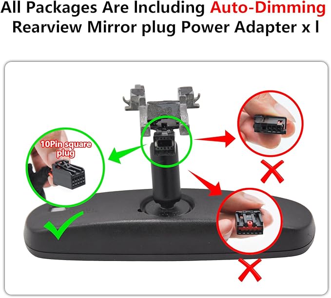 Mangoal 4K Dash Cam for Cadillac Escalade/Escalade ESV 2015-2020(Model B), Base Standard Premium Luxury, Model B & Model C Have Same Models Years but Vehicle Sensor Cover are Different, 64GB Card