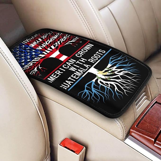 DARLEKS Car Armrest Cushion Auto Center Console Cover Pad Car Handrail Box Universal Decoration Mat