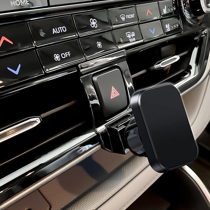 Car Phone Holder, Air Vent Hands Free Adjustable Stand, Auto Cradles Dashboard Mount for Toyota Highlander/Hybird 2020-2023, Custom Magnetic Navigation Bracket for All Smartphone, iPhone