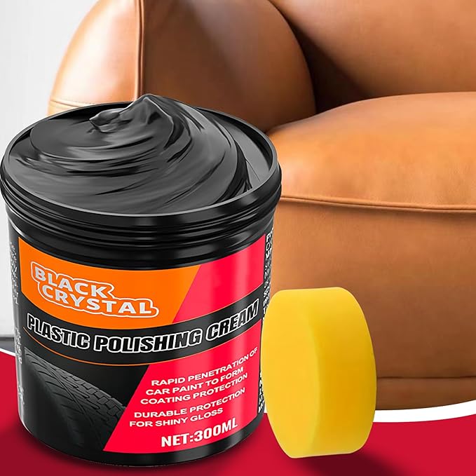 300g Car Trim Restorer 7.2x7.2x10cm Automotive Dashboard Restorer Repair Polishing Wax For Coating Long Lasting Metal Plating Parts Minor Scratch Repair Vehicles Headlights