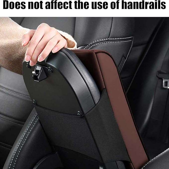 Car Armrest Cushion for Lincoln Nautilus 2018 2019 2020 2021 2022 2023 2024 2025, Car Center Console Cover Armrest Pad Soft Leather Car Interior Accessories,Grey