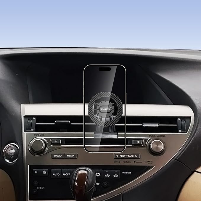 SKYLOTEC Car Phone Holder for Lexus RX 350 RX 450h 2010 2011 2012 2013 2014 2015 Accessories Automobile Cradles Magnetic Phone Mount Compatible with MagSafe, Strong Magnets Cell Phone Base