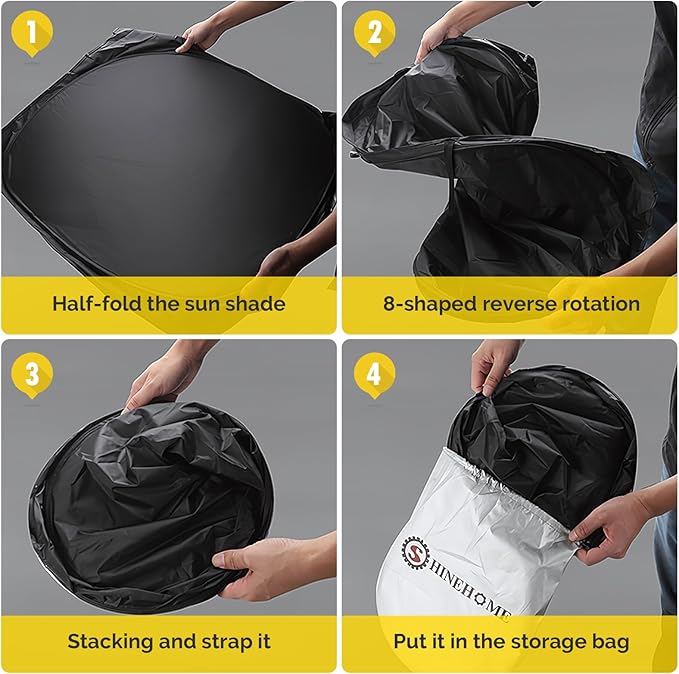 Car Windshield Sun Shade Compatible with 2018 2019 2020 2021 2022 2023 2024 2025 2026 Chevy Equinox Accessories Windshield Cover Foldable Front Window Sunshade Custom Sun Visor Blocks UV Rays
