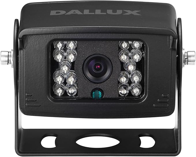 Heavy Duty Vehicle Truck Bus Backup Camera Kit,4 PIN Cab Cam with 7inch LCD Monitor Waterproof Night Vision Rear View Camera+66ft Extension Cable for Bus Truck Van Trailer RV Campers(12V 24V)