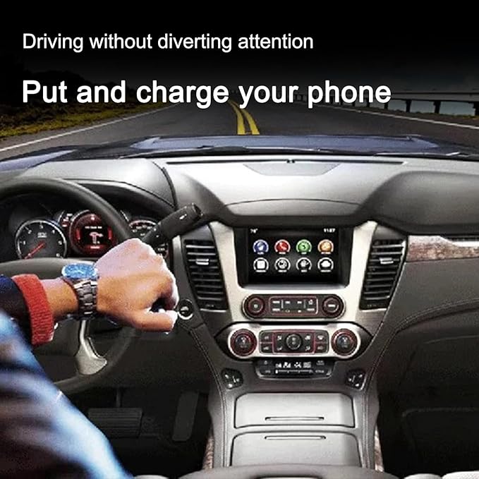 for GMC Yukon Chevrolet Tahoe Suburban 2014-2021 Wireless Charger QI Phone Fast Charging Panel Car Accessories