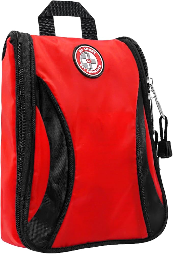 Be Smart Get Prepared's 330 Piece First Aid Kit: Clean, Treat, Protect Minor Cuts, Scrapes. Home, Office, Car, School, Business, Travel, Emergency, Survival, Hunting, Outdoor, Camping & Sports