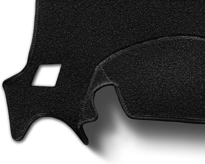 Dash Cover Mat Custom Fit for Nissan Pathfinder Dashboard Cover Pad Carpet Protector(Black) F157