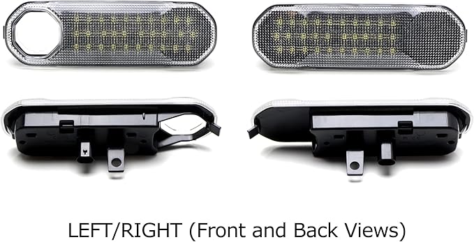 iJDMTOY 3x Super Bright Xenon White 30-SMD Direct Fit LED Truck Bed Lighting Replacement Compatible With 2019-up RAM 1500, Replace OEM 82215272AB