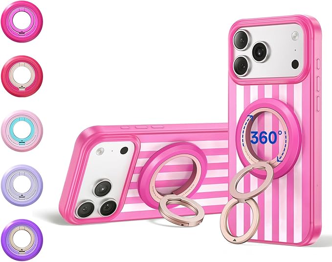 SYNCWIRE for MagSafe Phone Grip, Valentine's Galentine's Day Birthday Gifts for Her Women Mom Girlfriend Best Friends Sister Wife Teen Girl Magnetic Phone Ring Holder Kickstand