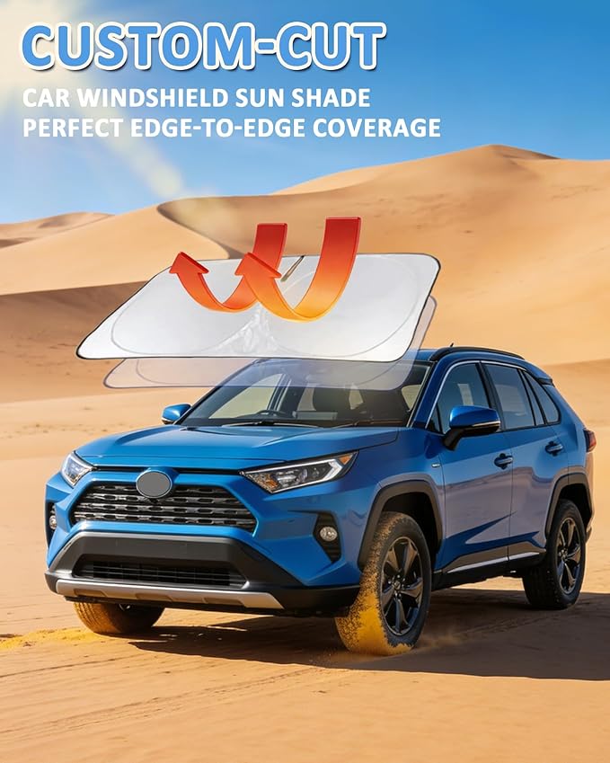 Sunshade for X5 Windshield Sun Shade for BMW X5 2014-2018 Accessories Foldable Front Window Shield Cover Sun Visor Protector Block UV Rays