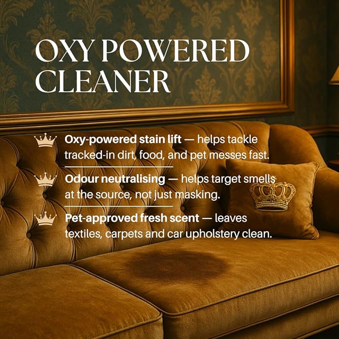 Barkin & Meowson Odor Neutralizing Textile Cleaning Spray 450ml / 15.83 fl.oz - Cleaning Spray for Upholstery, Carpets and Woven Fabrics