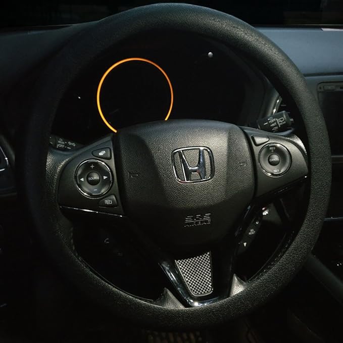 Direct Silicone Auto Car Steering Wheel Cover 13"-15" / 33-38cm, with 4 pcs Air Vent Hook - Black