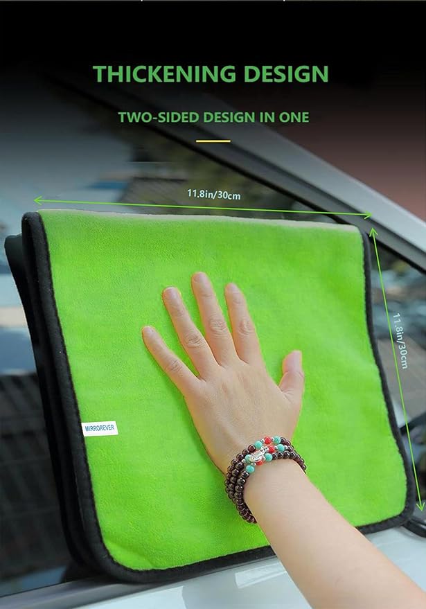 Car Detailing Kit-Car Wash Kit-Detailing Brush Set- Cleaning Kits with Windshield Cleaner and Wash Sponge-Car Interior Cleaning Kit-Car Cleaning Supplies for Windows, Dashboard, Air Vents (green)