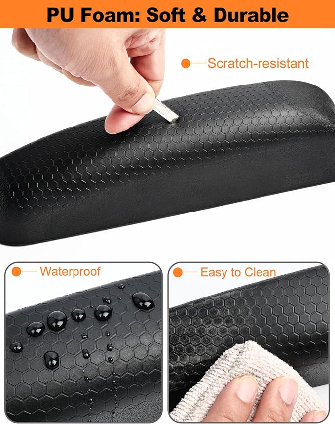 Seat Side Pad Assembly Compatible with 2017-2025 Can-Am Maverick X3 MAX and Maverick R, Seat Side Cushion for UTV Accessories, PU Foam Thigh Protection Comfort Pad(1 Pair)