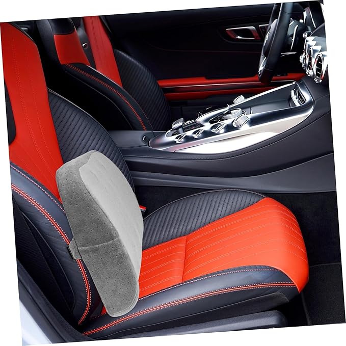 Desk Chair Pillow Memory Foam Lumbar Support Seat Cushion for Car Seats Waist Support