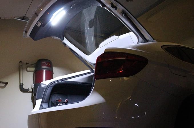 iJDMTOY 18-SMD-5050 LED Strip Light Compatible with Car Trunk Cargo Area or Interior Illumination, Xenon White