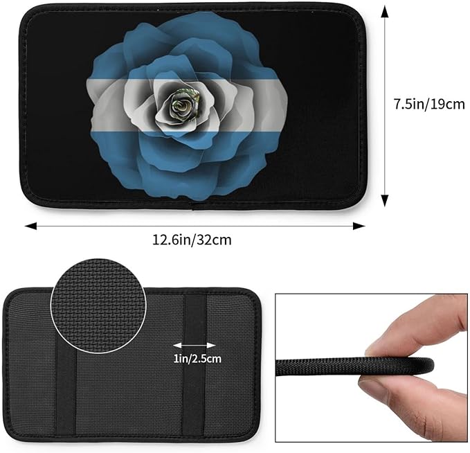DARLEKS Car Armrest Cushion Auto Center Console Cover Pad Car Handrail Box Universal Decoration Mat