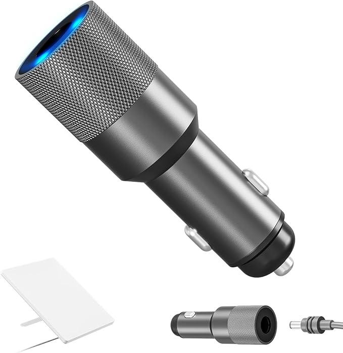 Starlink Mini Car Power Adapter, 12V-24V to 30V DC Step Up Converter, 60W Stable Output, Supports 200FT DC Cable Run, Aluminum Alloy Car Charger for RV Camping Truck Boat
