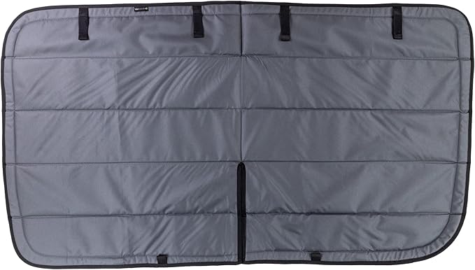 VanEssential Insulated Magnetic Blackout Window Cover Designed for Mercedes-Benz NCV3 & VS30 Crew Window with an Adventure Wagon KIT Installed (for Van Years 2007 to Current Model) - Charcoal Gray