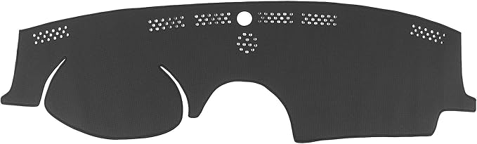 WellVisors Black Dash Mat Dashboard Cover Compatible with Lexus 2007-2012 ES350