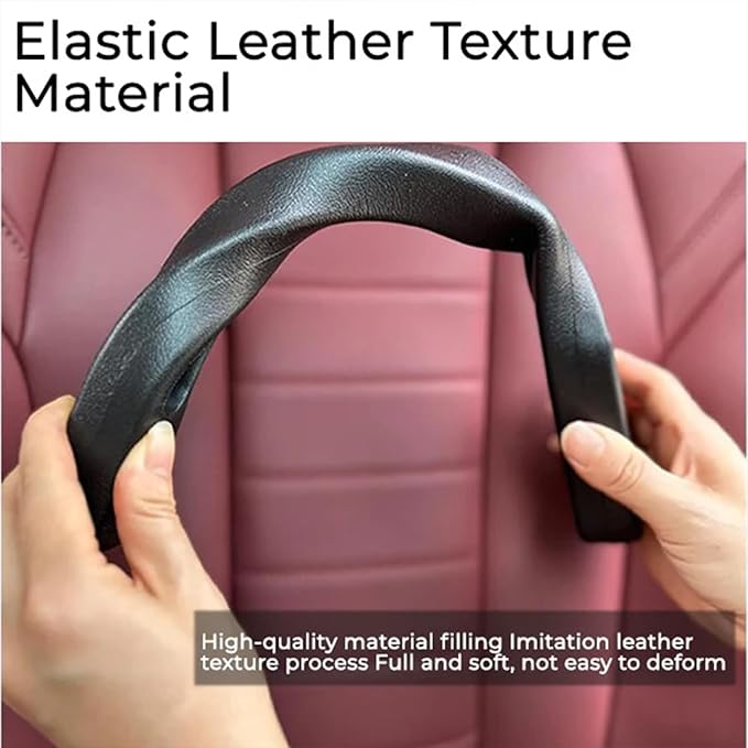 Car Seat Gap Filler Organizer - No Drop Seat Guard, Side Gap Filler for Car, SUV, and Trucks, 2 Pack, Black - Prevents Items from Falling, Extra Storage Space, Easy to Install, Durable & Eco-Friendly