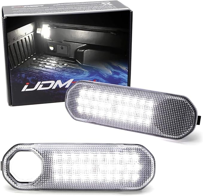 iJDMTOY 3x Super Bright Xenon White 30-SMD Direct Fit LED Truck Bed Lighting Replacement Compatible With 2019-up RAM 1500, Replace OEM 82215272AB