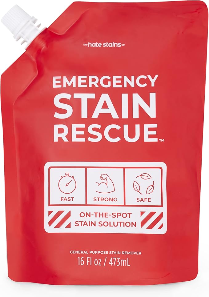 Emergency Stain Rescue Stain Remover Spray - Carpet Cleaner Spray - Wine & Coffee Stain Removal - 16 Fl Oz (Pack of 1)