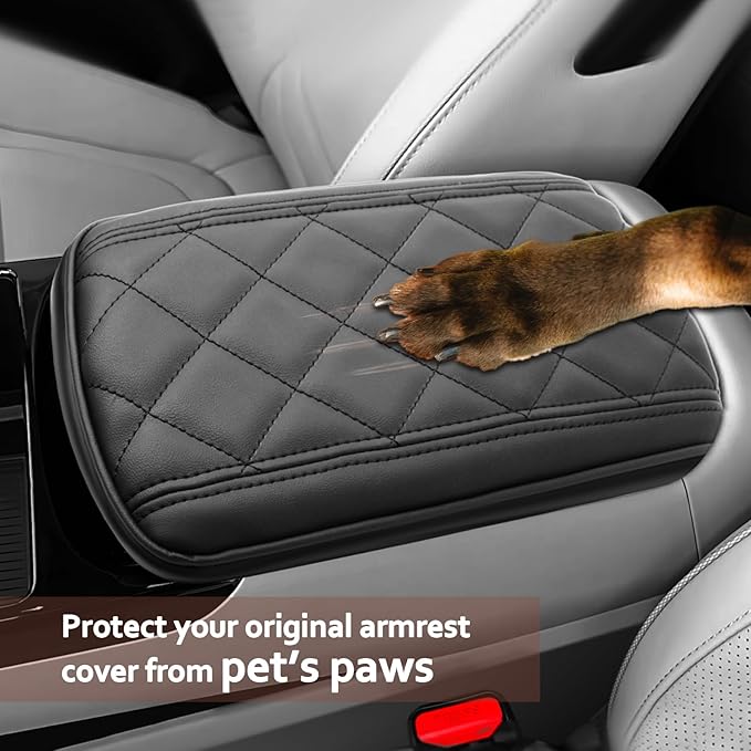 SKTU for 2025 2026 Hyundai Tucson Accessories Center Console Cover for 2025 2026 Hyundai Tucson Limited/Tucson Hybrid Armrest Cover 2025 2026 Tucson Hybrid Console Cushion (Only Fit Limited/Hybrid)