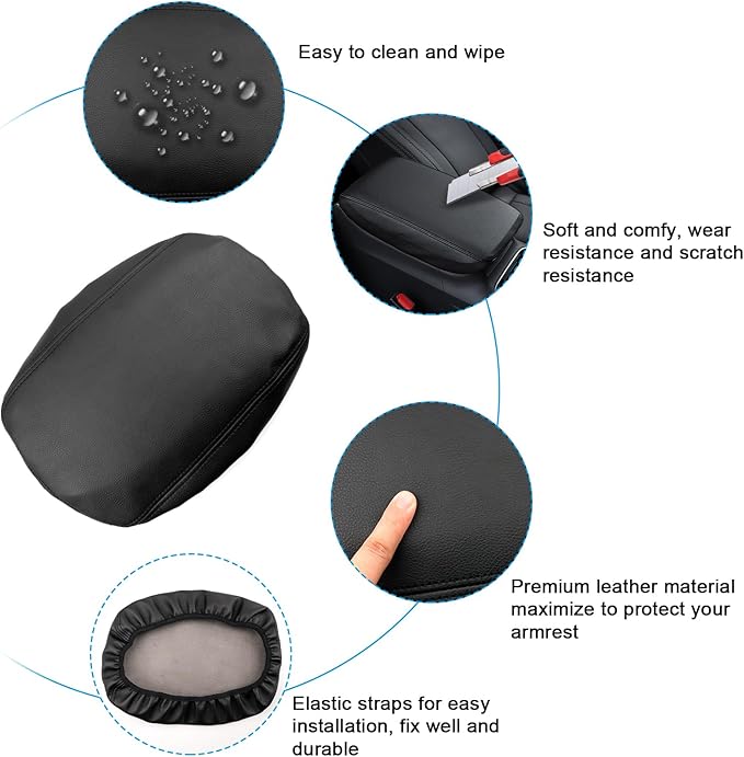 SXCY Fit for 2024 2025 Outback Legacy Armrest Cover for 2020-2024 2025 Subaru Outback Legacy Accessories Center Console Cover 2024 2025 Outback Console Armrest Cover 2025 Outback Accessories