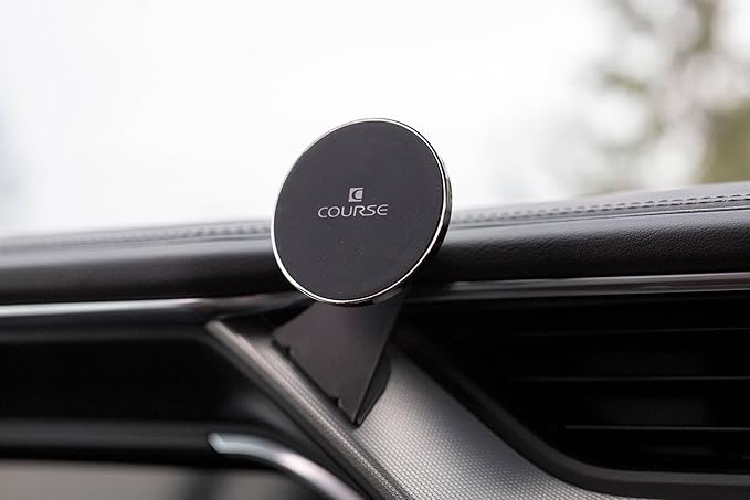 Course Motorsports Direct Fit Phone Mount - GMC Sierra Denali 1500 AT4 (2022+), 2500-3500HD Denali (2024+) - Compatible with MagSafe - Non Charging -