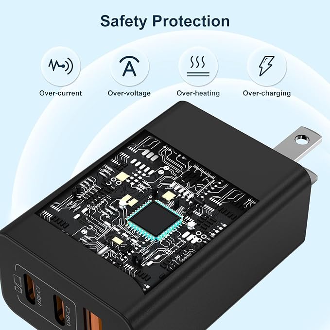 USB C Super Fast Charger Block,100W Charging Station/10ft Type C to C Cable Cord Long,65W Laptop Adapter for MacBook Pro/Air/iPhone 17 16 15 Pro Max/Samsung Galaxy S26+ S25 S24 S23 S22 S21 Ultra/Plus