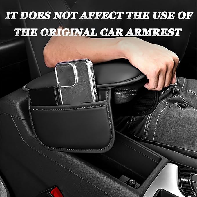 Car Center Console Armrest Pad for Subaru Forester SJ 4.Gen 2013 2014 2015 2016 2017 2018 2019, Water Resistant Armrest Cushion Cover Anti-Slip Bottom Console Protection,B Pink