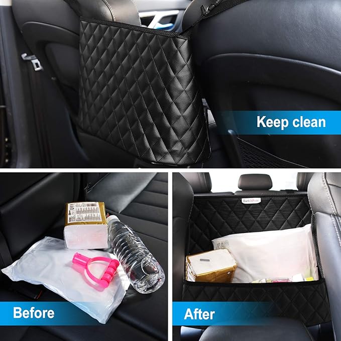 Car Handbag Holder, Seat Back Organizer, Barrier of Backseat Pet Kids, Purse Storage & Pocket, Car Accessories, Handbag Holder