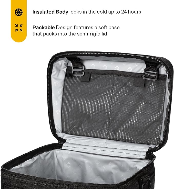 RTIC 15 Can Everyday Cooler, Soft Sided Portable Insulated Cooling for Lunch, Beach, Drink, Beverage, Travel, Camping, Picnic, for Men and Women
